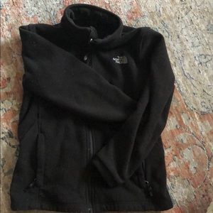 Black North Face fleece Jacket - Size 14/16 large
